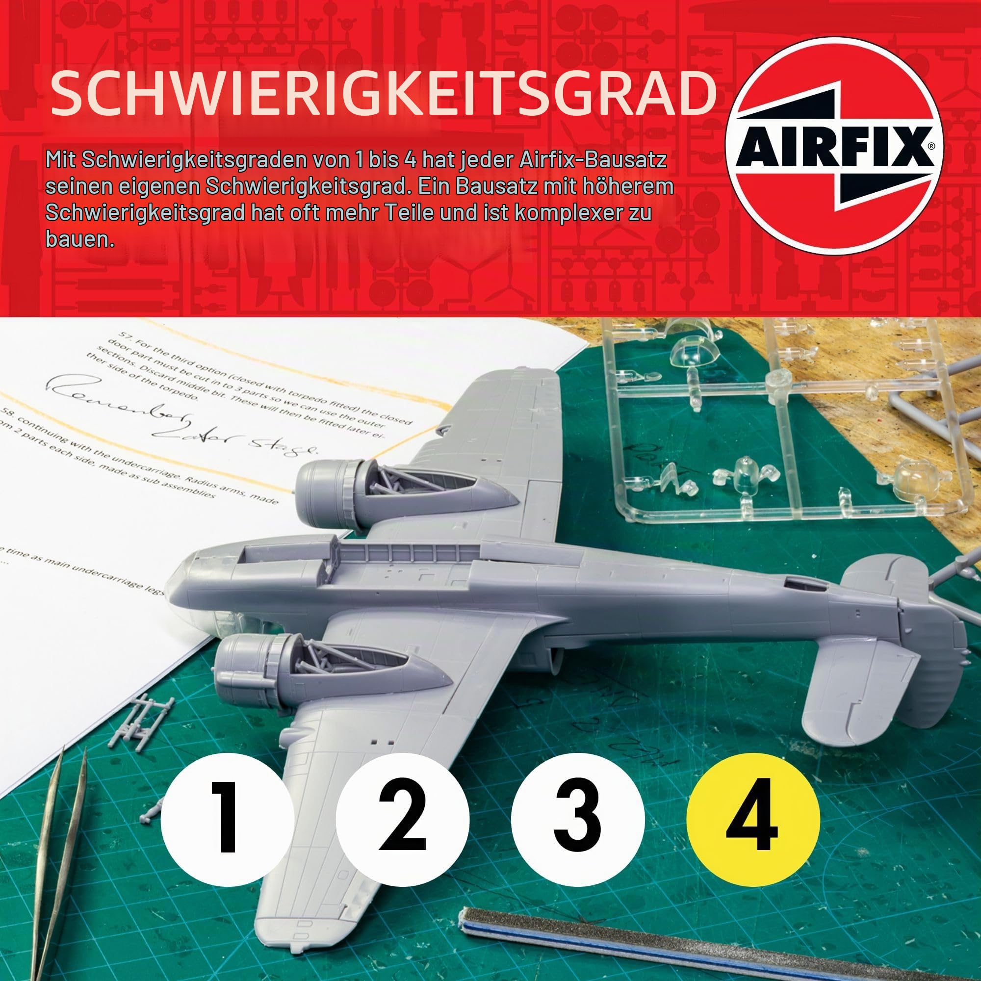 Airfix 997001-1/24 Supermarine Spitfire Mk.IXC Flying Dray - Maßstab 1:24