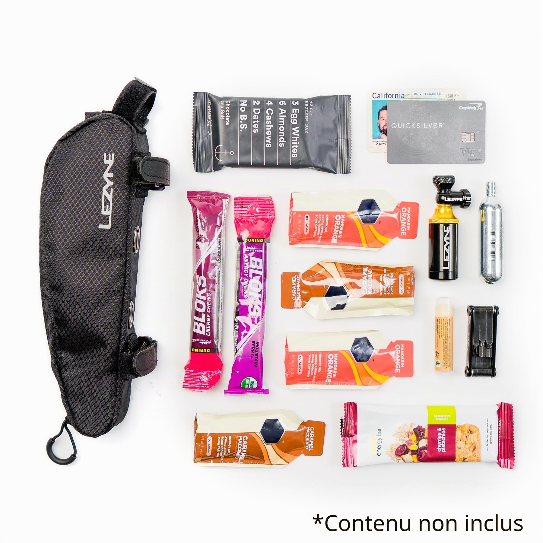 Lezyne Sporting Goods Sac Noir Taille Unique