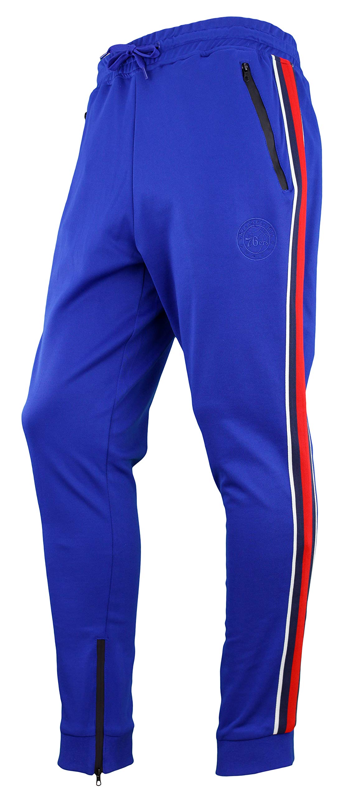 FISLL NBA Men's Milano Interlock Jogger, Philadelphia 76ers Medium