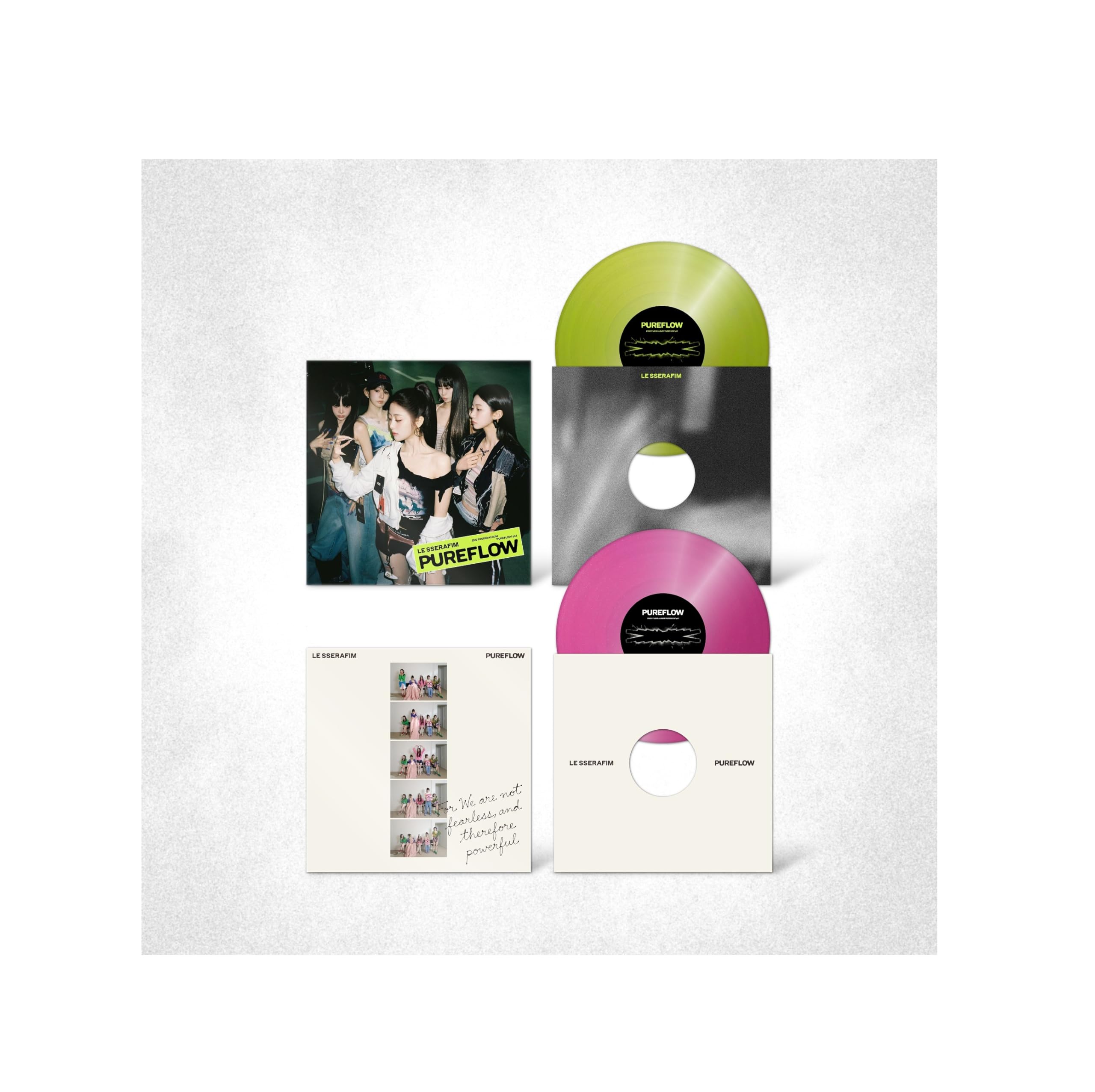 Amazon.co.jp: Le Sserafim - 2nd Studio Album Pureflow Pt.1 Vinyl