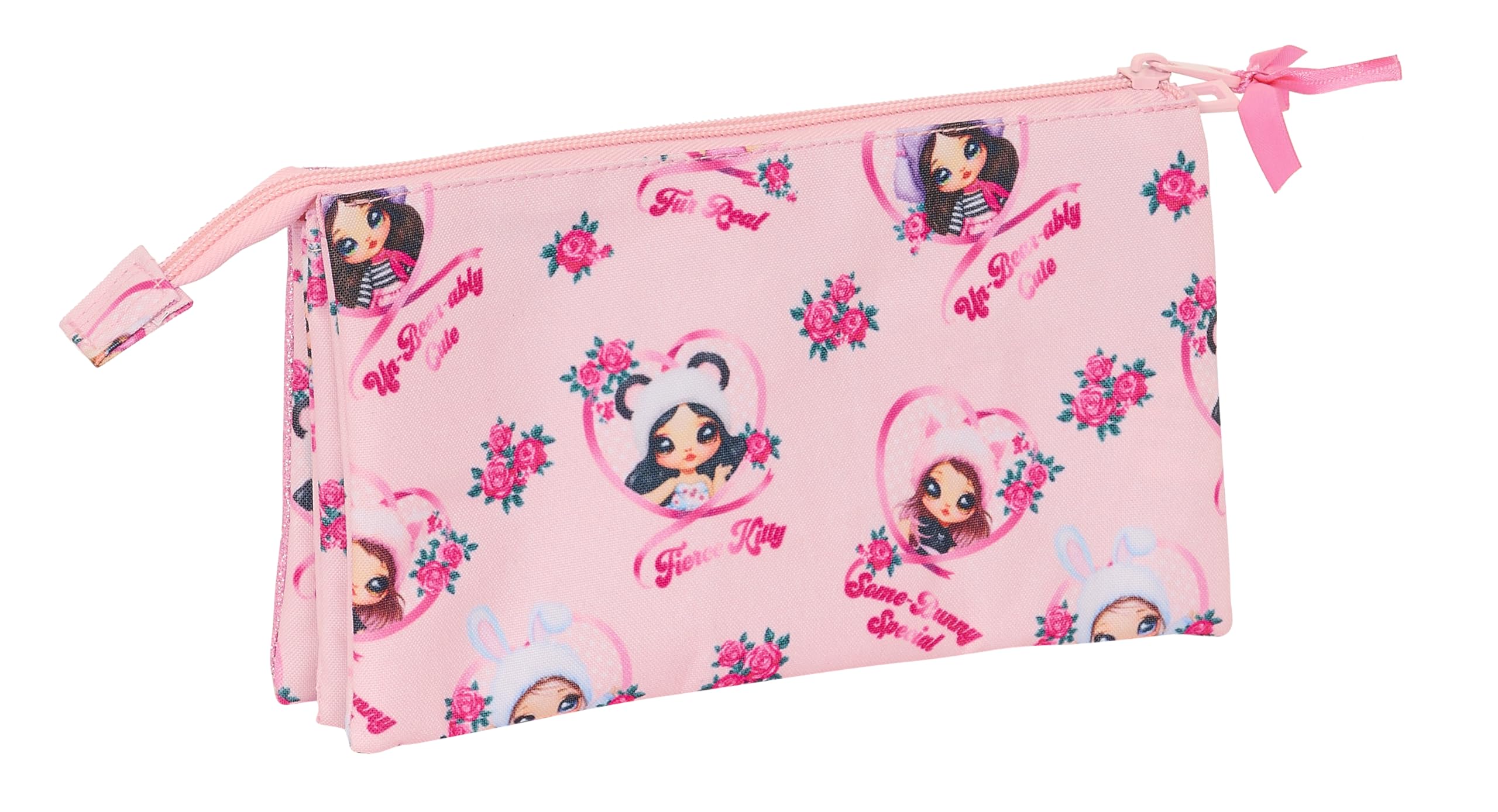 Safta NANANA Fabulous, Triple Pencil Case, Children's Pencil Case, Ideal for School Age Children Comfortable and Versatile - Image 2