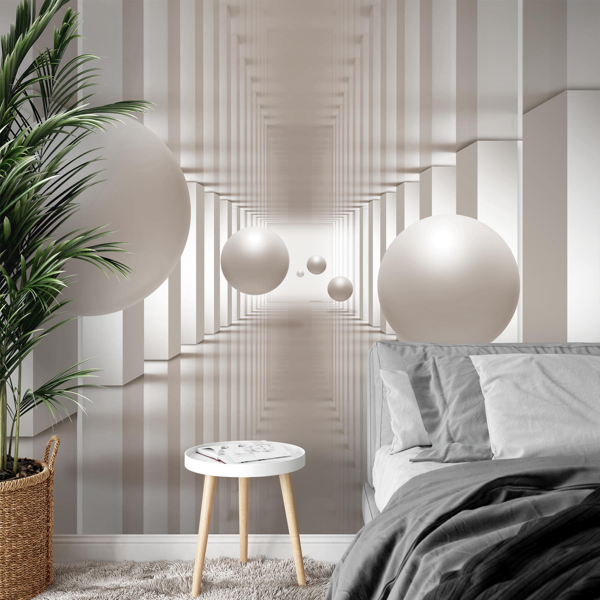 Fotobehang 3D Sfeer 396 x 280 cm - Vliesbehang Woonkamer Slaapkamer Kantoor Hal Decoratie Muurschilderingen XXL Moderne Wanddecoratie - 100% MADE IN GERMANY - Runa Behang - 9223012a