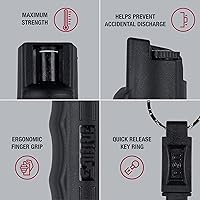 Vista 2 de Sabre Spray de pimienta, llavero de liberación rápida para un fácil transporte y acceso rápido, espray OC de defensa personal máxima de fuerza