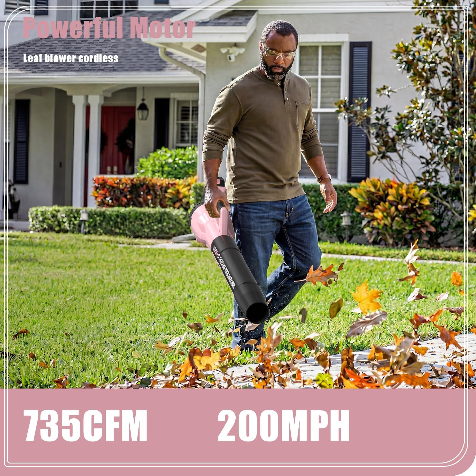 Best Cordless Leaf Blower 2026: 5 Battery-Powered Picks 3 TOLOOCC Leaf Blower, Cordless Leaf Blower with 2 X 5.0Ah Battery and Charger, 6 — product photo