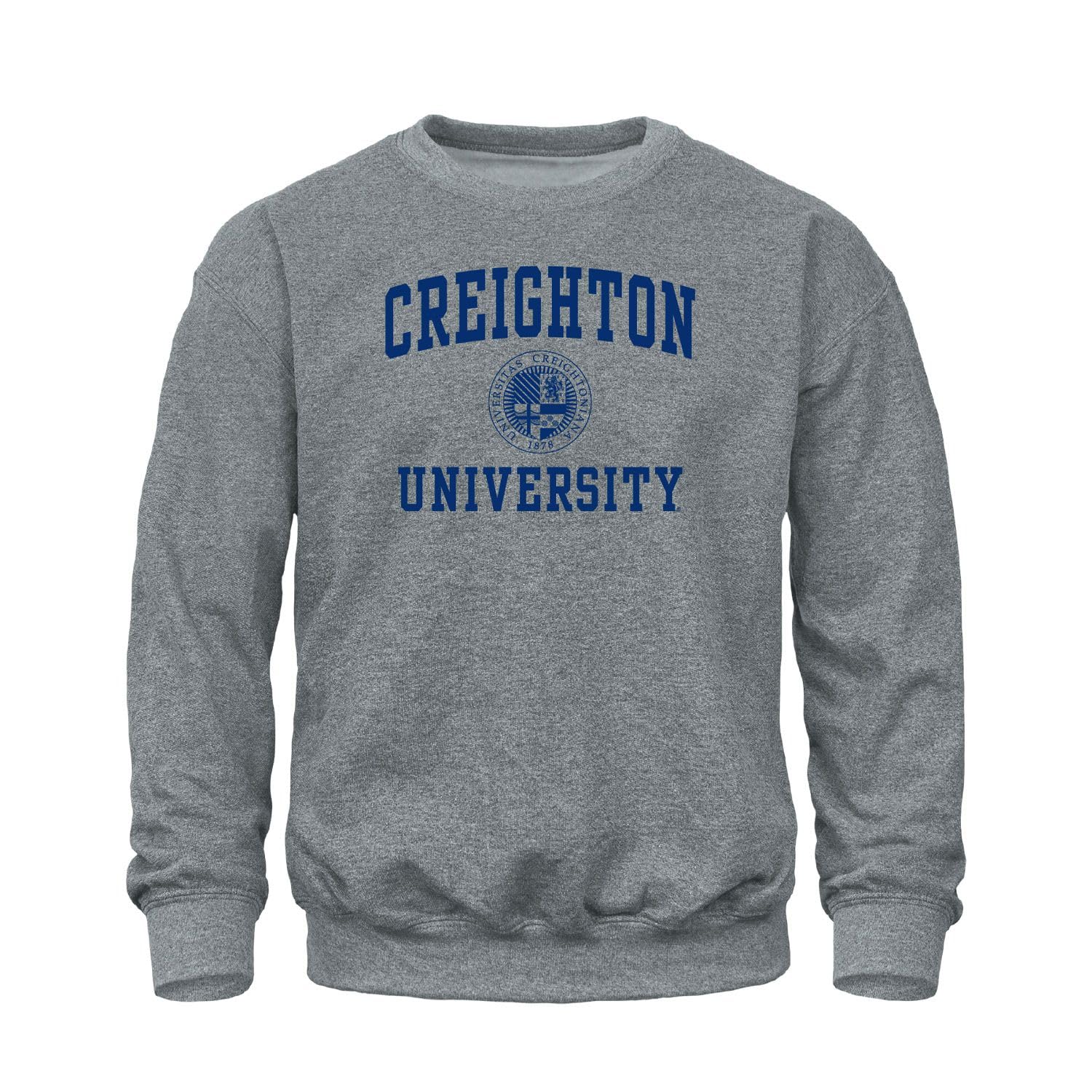 Barnesmith Crewneck Sweatshirt for College, Heritage Logo, Adult Unisex — view 11