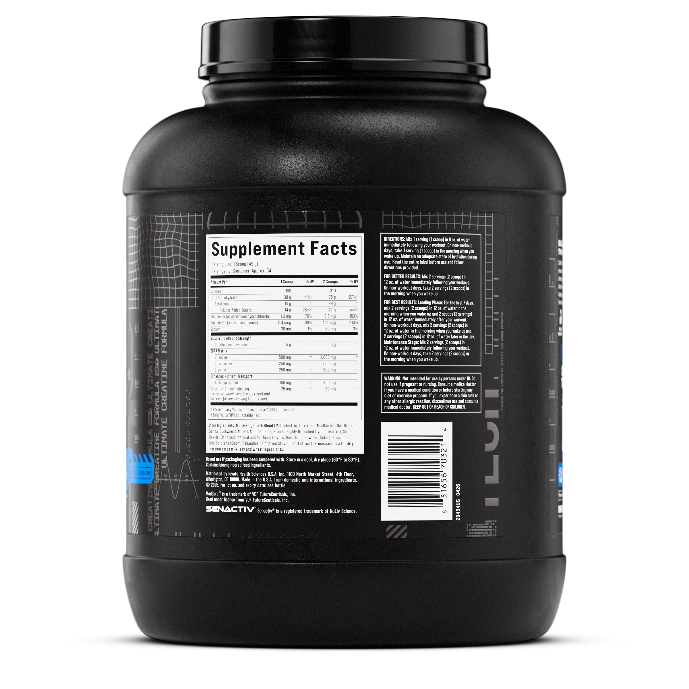 MuscleTech Creatine Monohydrate Powder - Cell-Tech Creatine Powder, 5.8LB — Amazon image 4