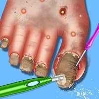 ASMR Salon Foot Care Makeover Game