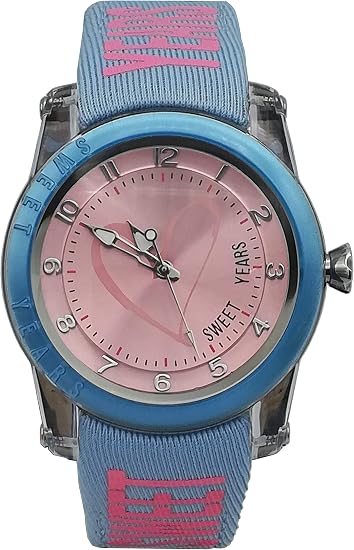 Orologio SWEET YEARS by Chronotech SY.6130L/11 Lady Azzurro e Rosa :  Amazon.it: Orologi