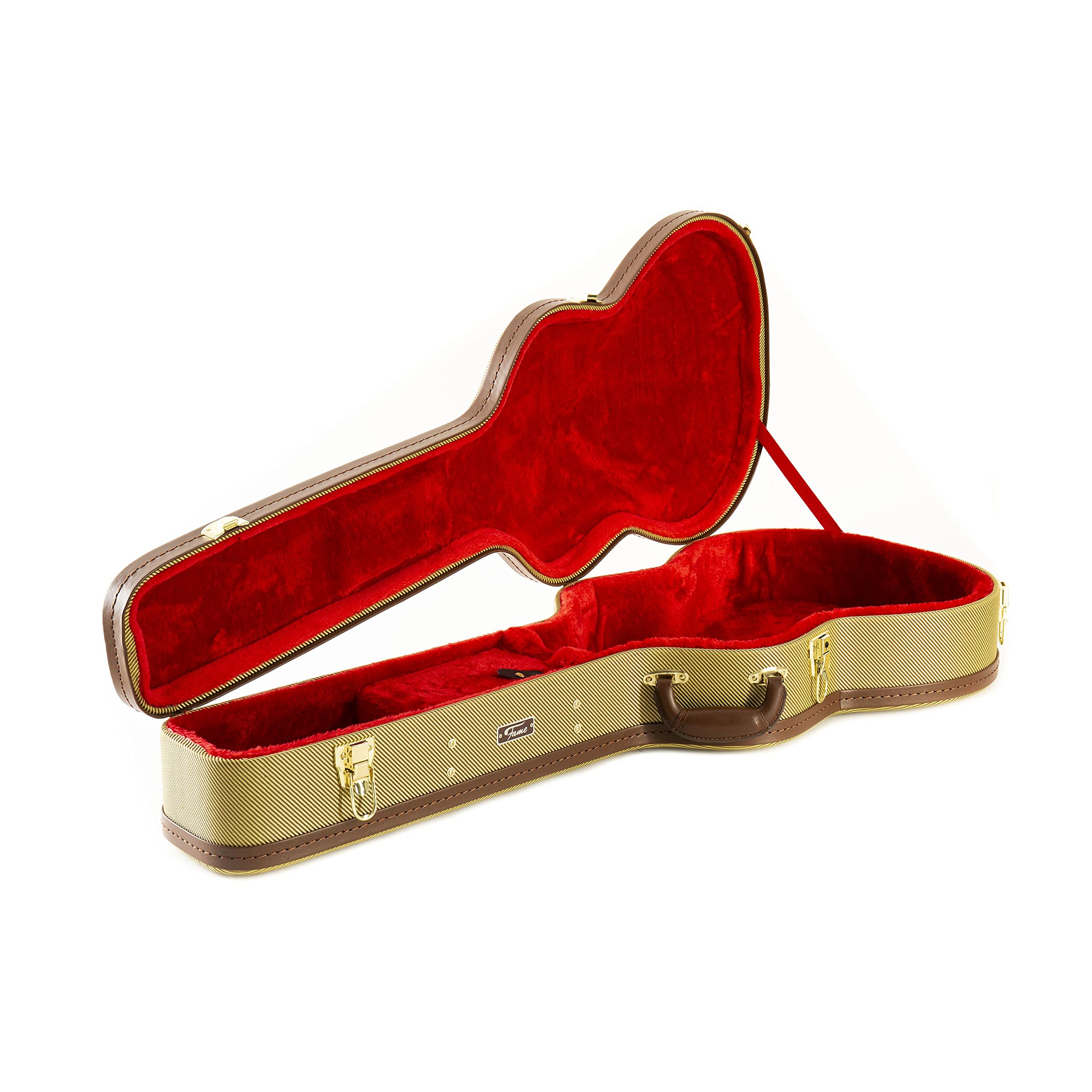 Fame Hard-Case Tweed (Classical Guitar) - Étui pour Guitares Classiques