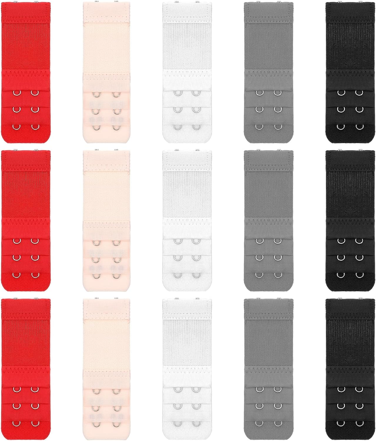 ValueBargain 15 Pcs Bra Extenders 2 Hook UK, Bra Extenders 2 Hooks ...