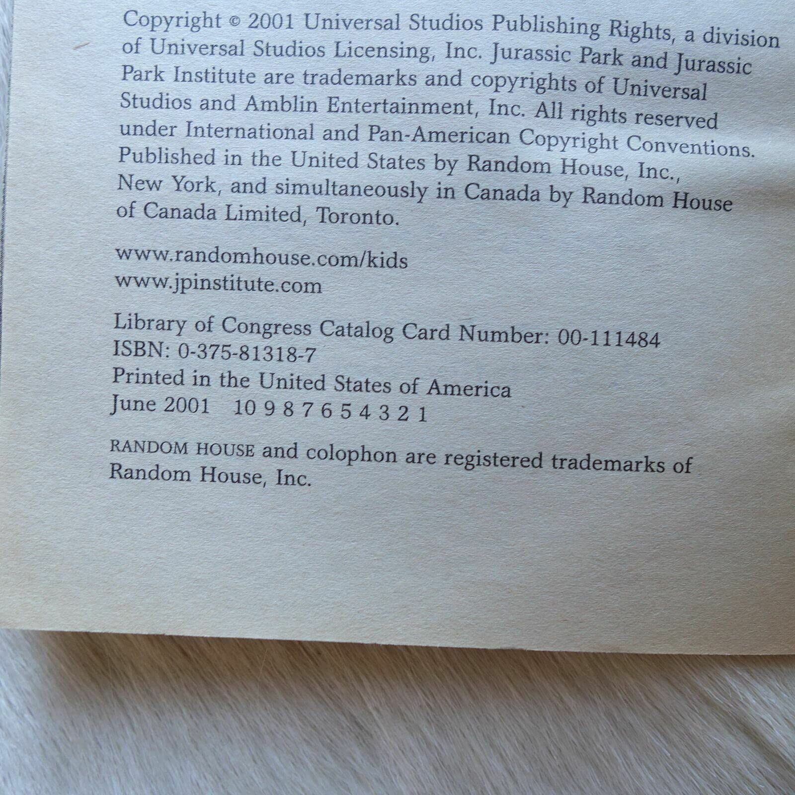 Jurassic Park: Junior Novelization