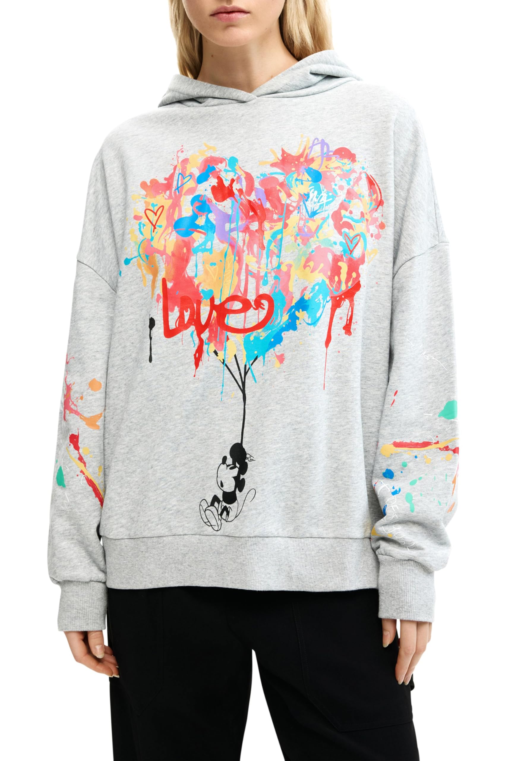Desigual Cor Mic Sweatshirt Donna (Pacco da 1)