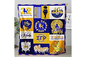 Sigma Gamma Rho Blanket 47"x59"