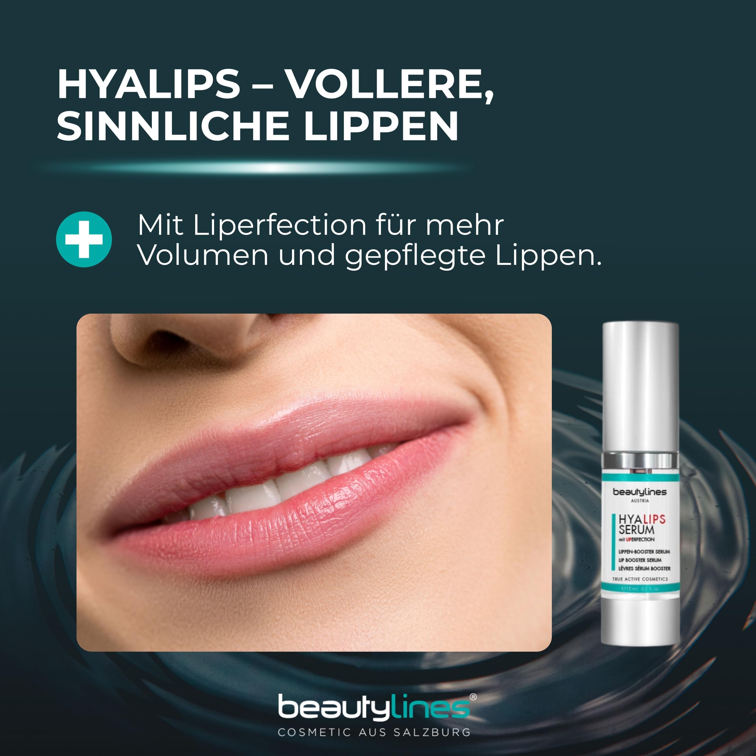 COSMETIC AUS SALZBURG by Rosina Moser HYALIPS mit Liperfection für vollere sinnliche Lippen
