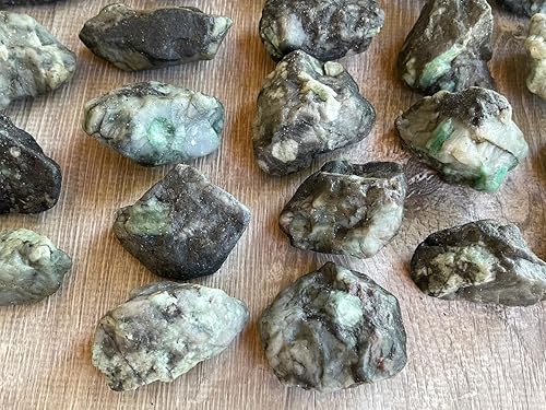 Vista 291 de GAF TREASURES Cristales de rosa del desierto crudos al por mayor, piedra natural de rosa del desierto, cristales naturales de rosa del desierto