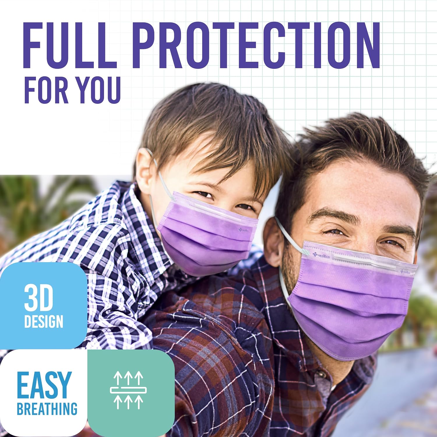 Medtecs Kids Face Mask Disposable - 3 Sizes Option (Child/Youth/Adult) image 5