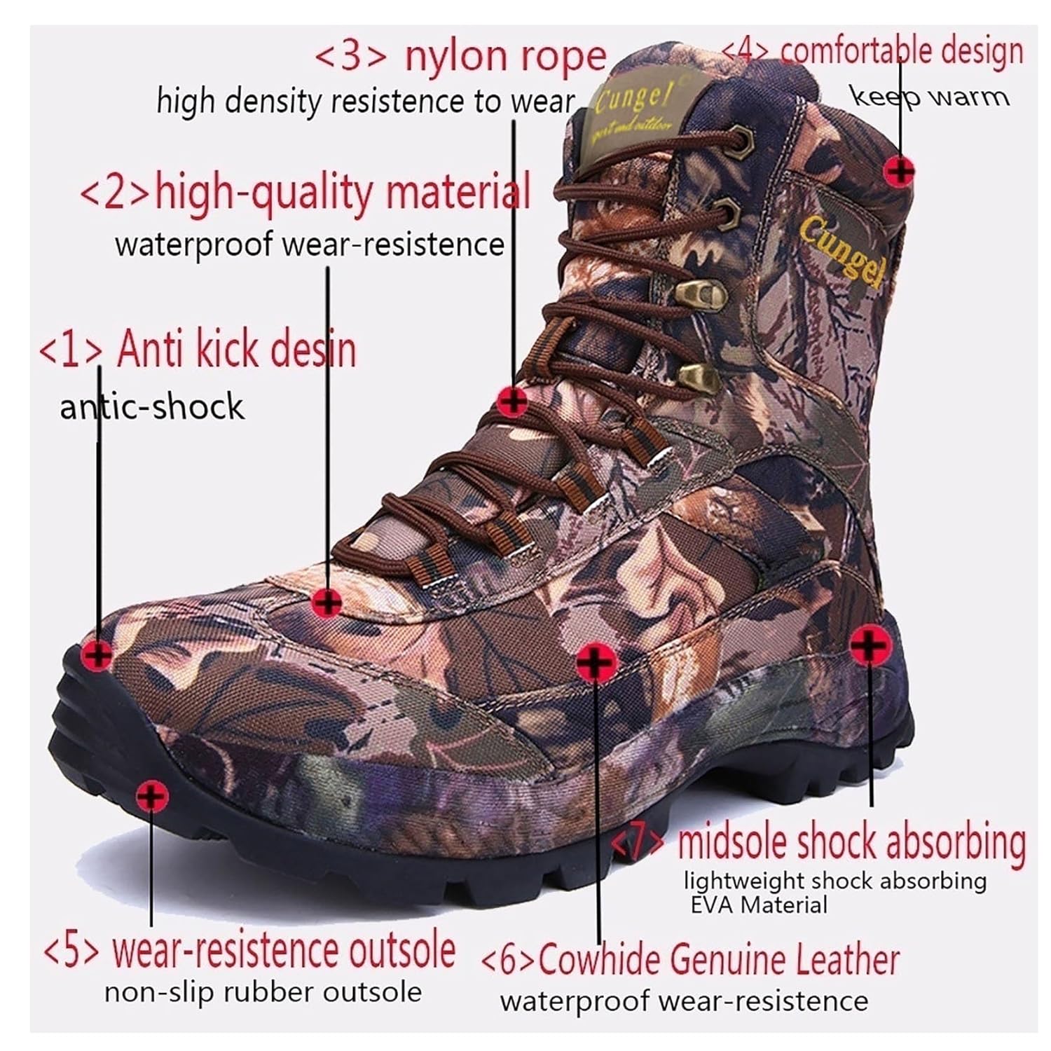 Botas Militares Dos Homens, Botas De Caminhada Camufladas De Cano Alto Para Homem Com Atacadores Antiderrapantes, Botas Táticas Militares De Caminhada Impermeáveis da… em promoção! Veja a oferta e mais achadinhos de Botas & Coturnos Masculinos 4 Hoje é o melhor dia para comprar Botas Militares Dos Homens, Botas De Caminhada Camufladas De Cano Alto Para Homem Com Atacadores Antiderrapantes, Botas Táticas Militares De Caminhada Impermeáveis da… com aquele preço maroto! Promoção! Aproveite a oferta! 4