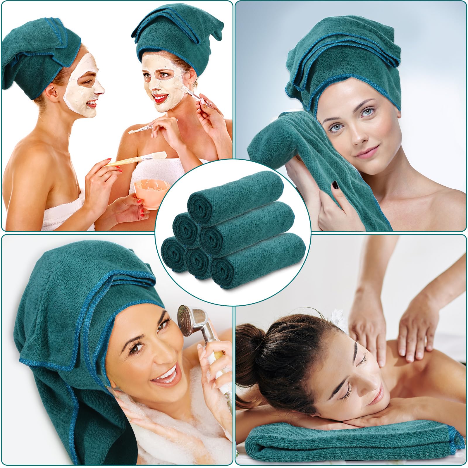 Amazon.com : Newwiee 72 Pack Microfiber Bleach Proof Towels Bulk