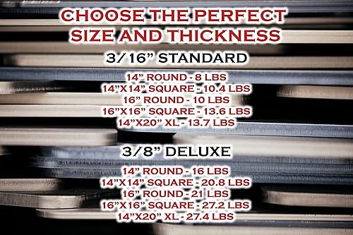 Miniatura 4 de Conductive Cooking - Bandeja de acero cuadrada para pizza