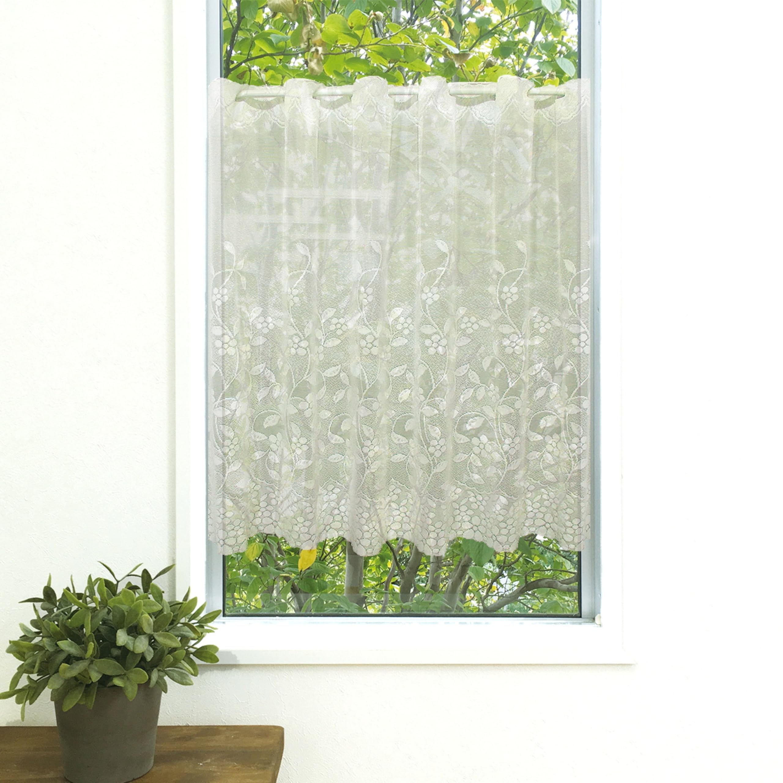 Amazon｜clothshop布や カフェカーテン 小窓用 幅 約150x丈90cm