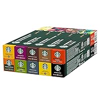 STARBUCKS Kit Degustazione Caffè by Nespresso, 10 confezioni da 10 capsule (100 capsule)