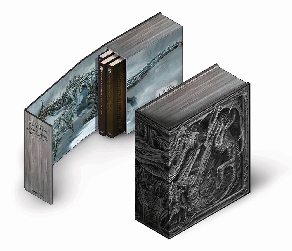 洋書 Elder Scrolls V: The Skyrim Library Amazon.com: The Skyrim Library - Volumes I, II & III (Box