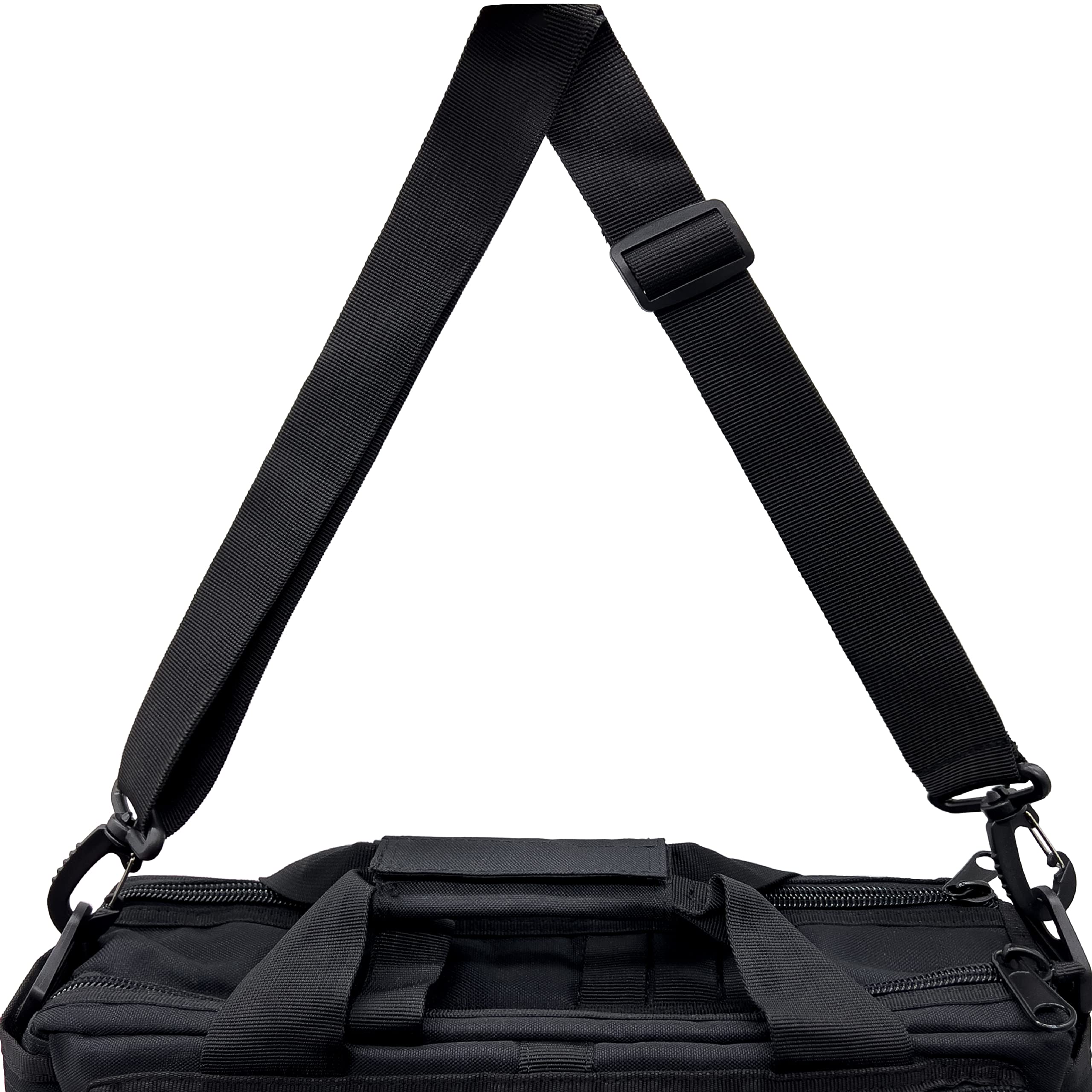 Alephnull Borsa per laptop e tablet fino a 14 pollici – Borsa a tracolla per computer portatile con tracolla borsa per notebook per uomo e donna (Nero)