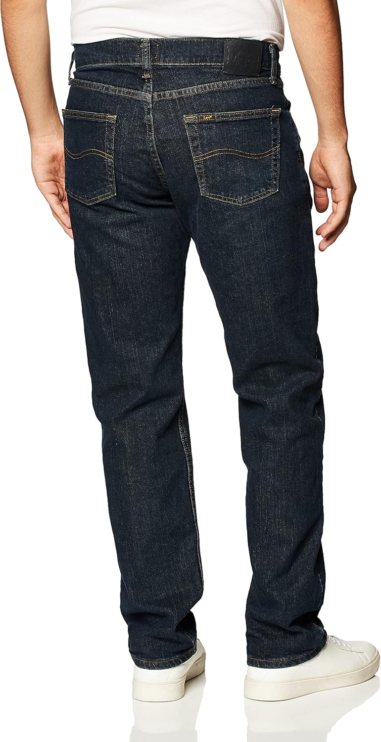Lee Men's Regular Fit Straight Leg Jean 30W x 30L Stout