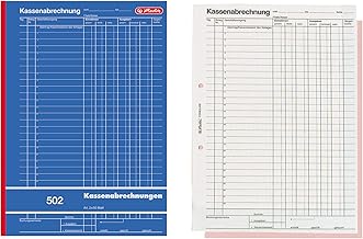 Herlitz Kassenabrechnungsbuch 502