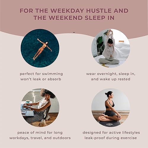 Miniatura 7 de VOXAPOD - Copa menstrual de tamaño pequeño con funda, se puede usar durante 12 horas, copa activa #1, fácil de quitar, más cómoda, a prueba de