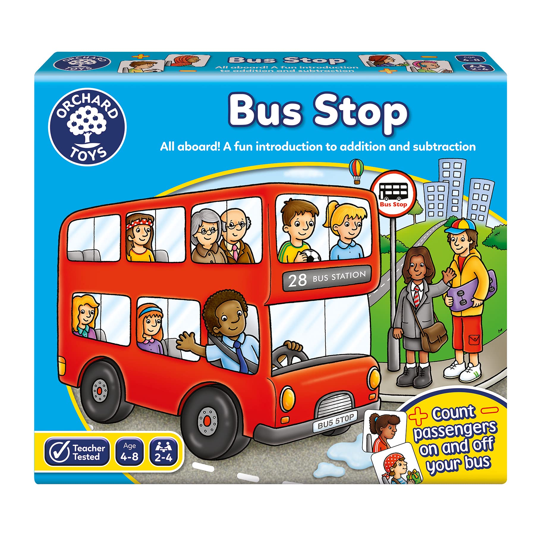 Orchard Toys OC032 Orchard Toys - Bus Stop Game : Amazon.com.au: Toys &  Games