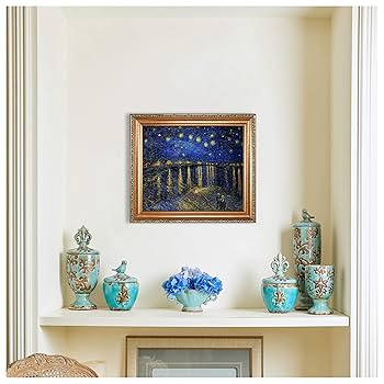星月夜 ゴッホ 装飾フレーム付き Amazon.co.jp: ゴッホ『 星月夜