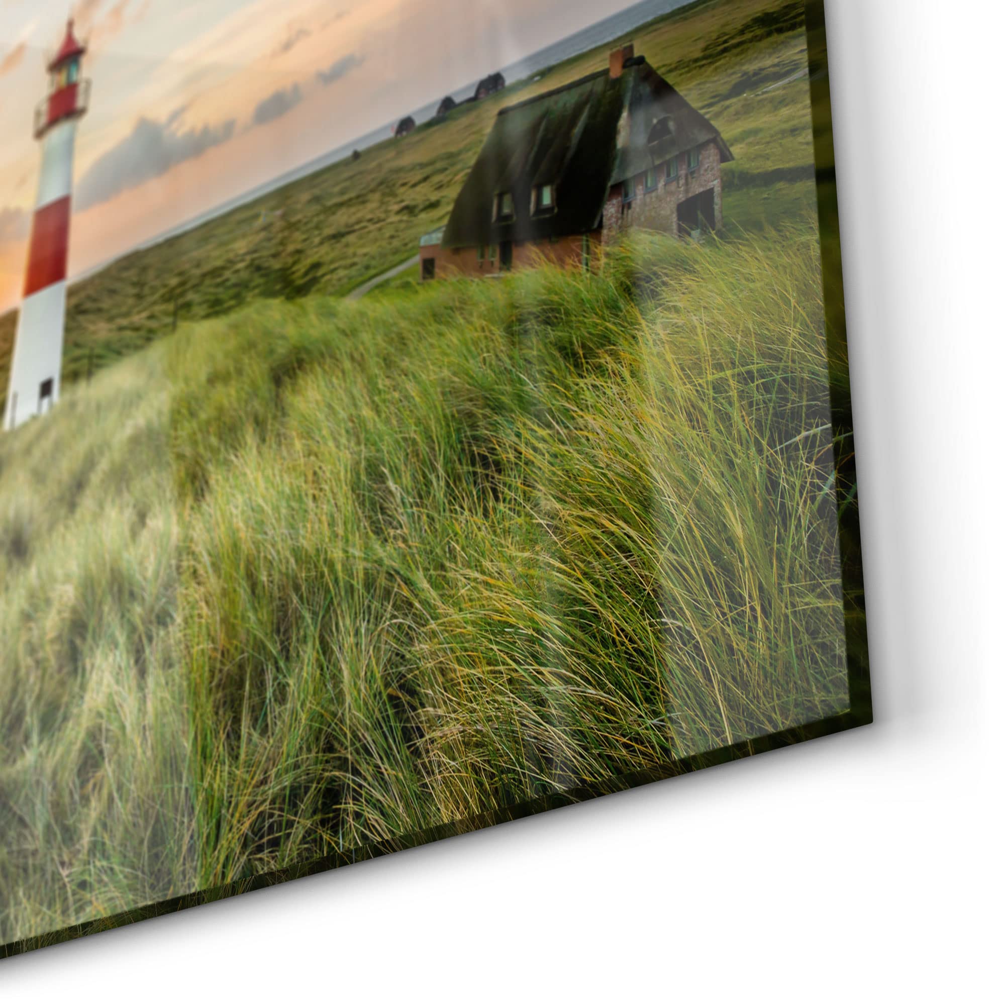 DEQORI Panneau De Crédence De Cuisine En Verre - Motif Piment Brûlant - 125 X 50 Cm - Panneau Arrière De Salle De Bain Ou De Cuisinière - Protection Anti-éclaboussures Pour Cuisine