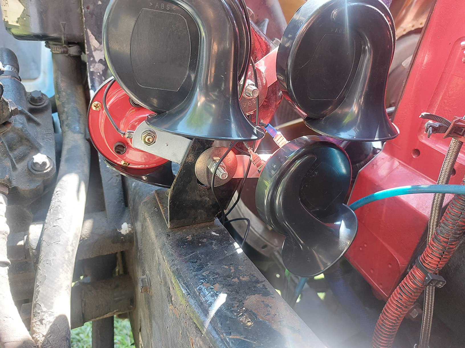 6/mo Finance 4 Piece 300DB Loud Train Horn for Truck Electric Snail