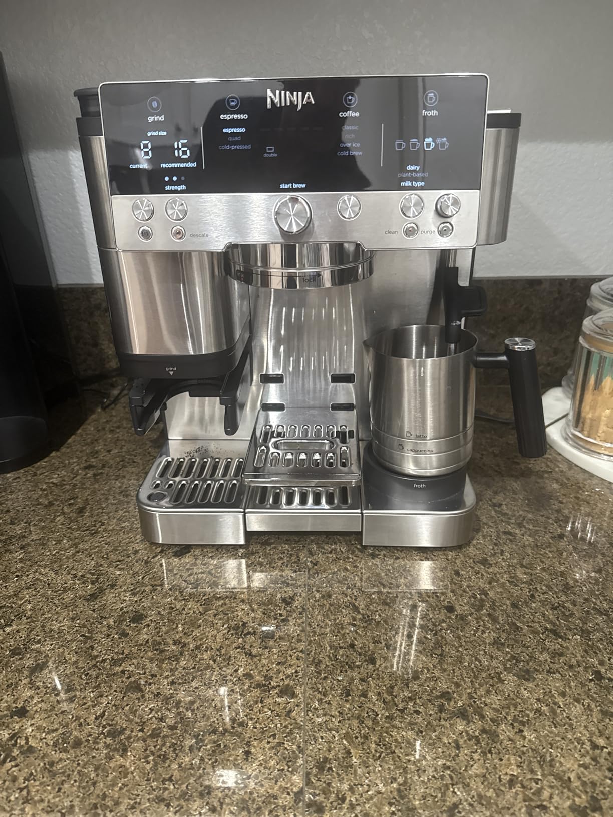 Ninja Luxe™ Café Premier Series Espresso Machine Drip Coffee Maker & Cold Brew Machine photo review