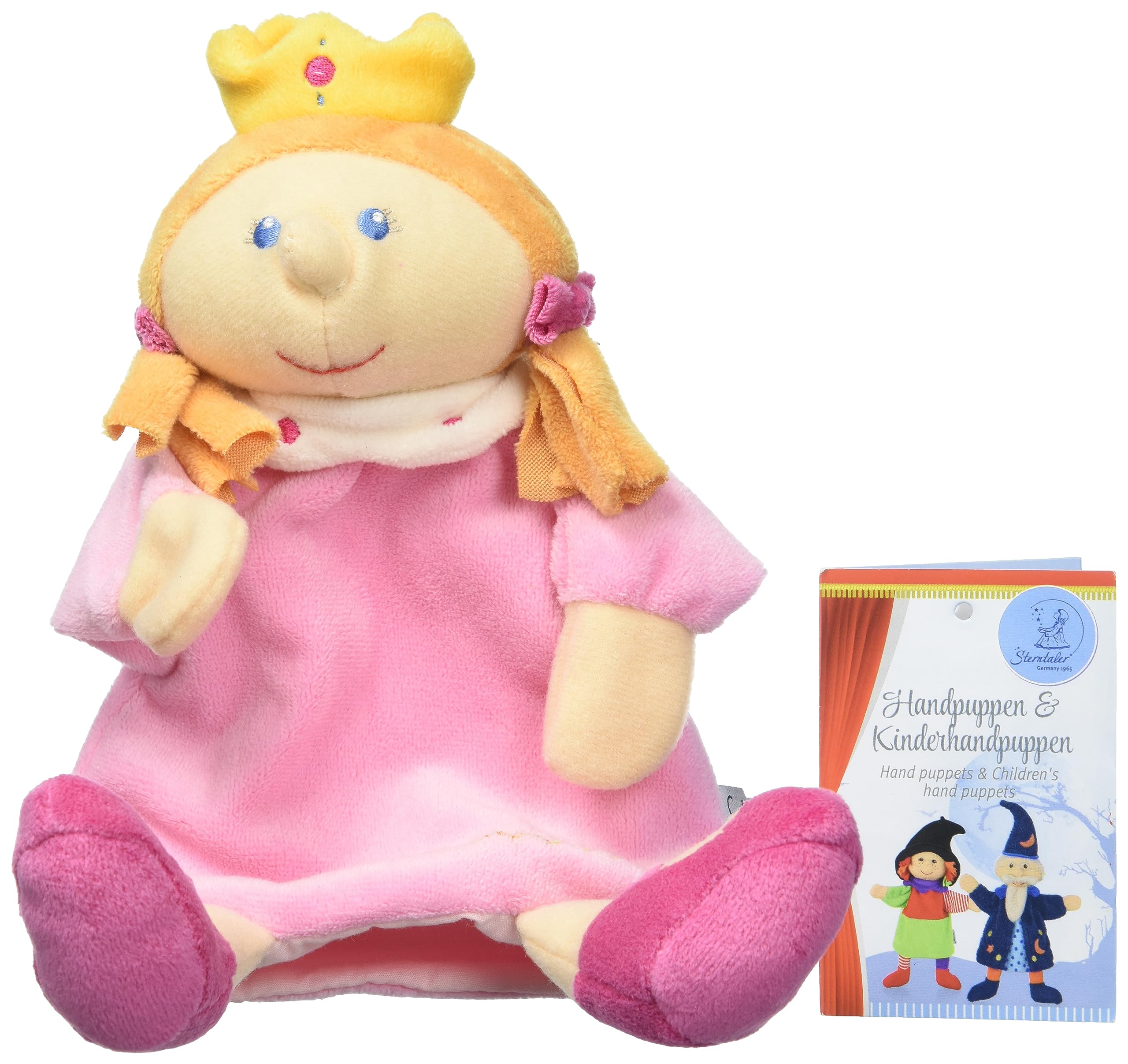Sterntaler Títere de Mano Princesa - Juguete para niños para Teatro de Marionetas, narración de Cuentos, Abrazos y Desarrollo del lenguaje – compañero de Juegos óptimo e Idea de Regalo, Multicolor — view 4