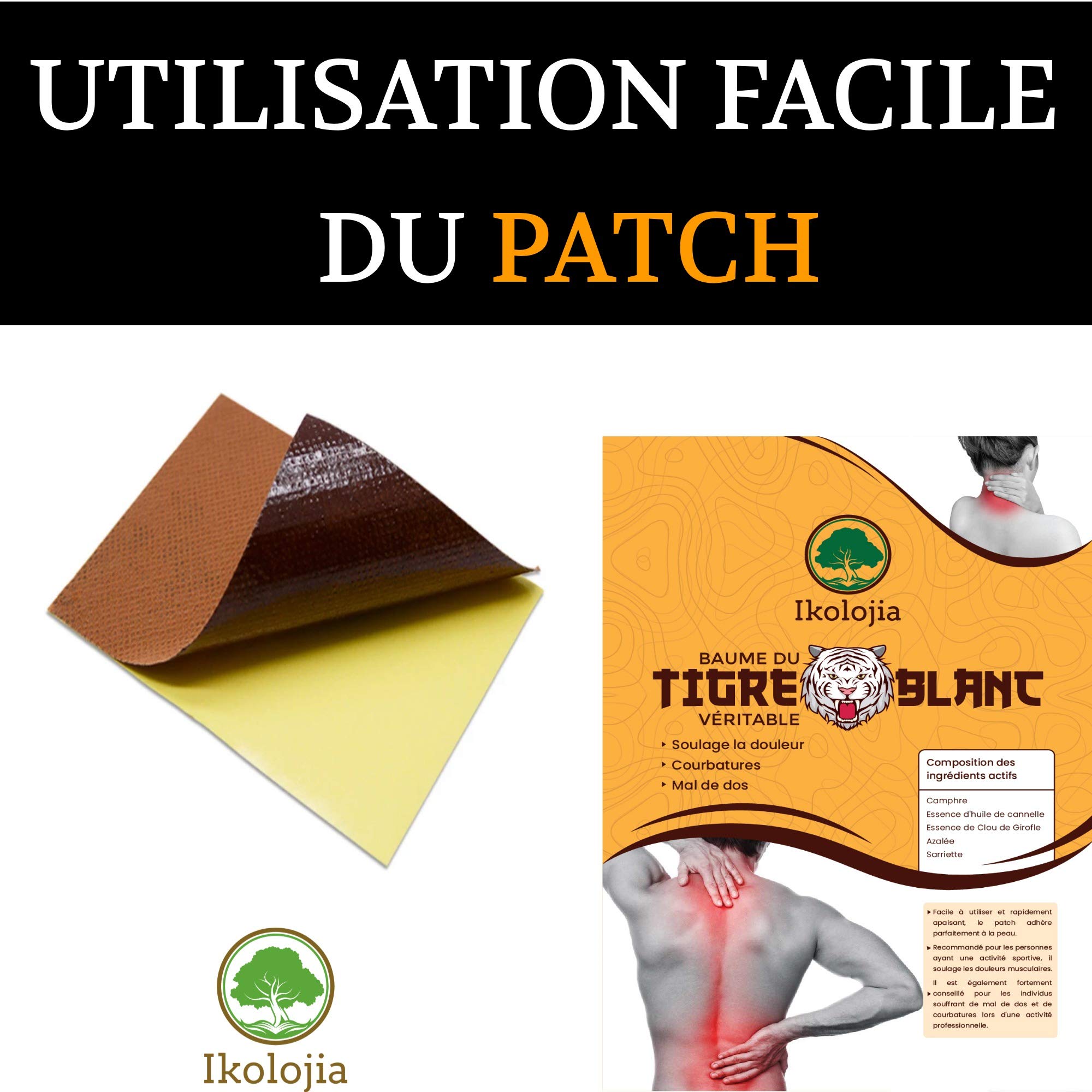 Tiger Balm Back Pain Plaster Patch (X24) Heat Pads for Back Pain