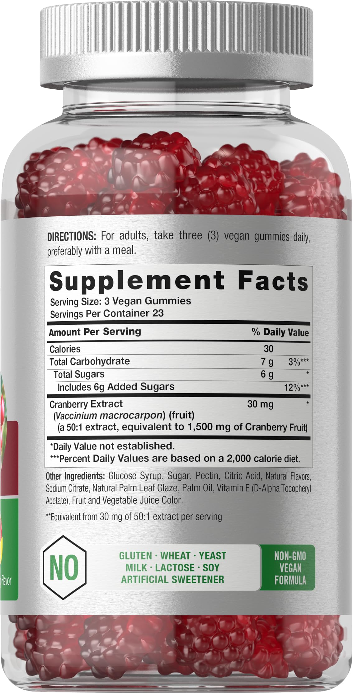 Horbäach Cranberry Gummies | 70 Count — Amazon image 2
