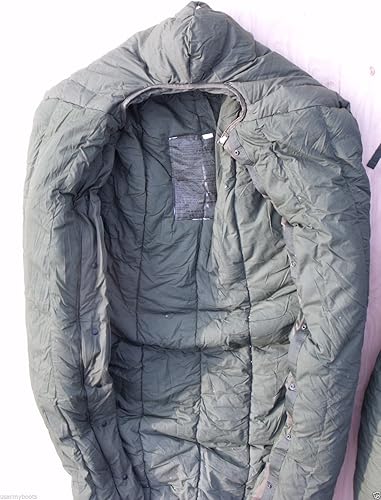 Miniatura 9 de Tennier Gilette - Saco de dormir (muy cálido), diseño militar militar militar de EE. UU. Subzero, para clima frío extremo, ECW Down OD Green