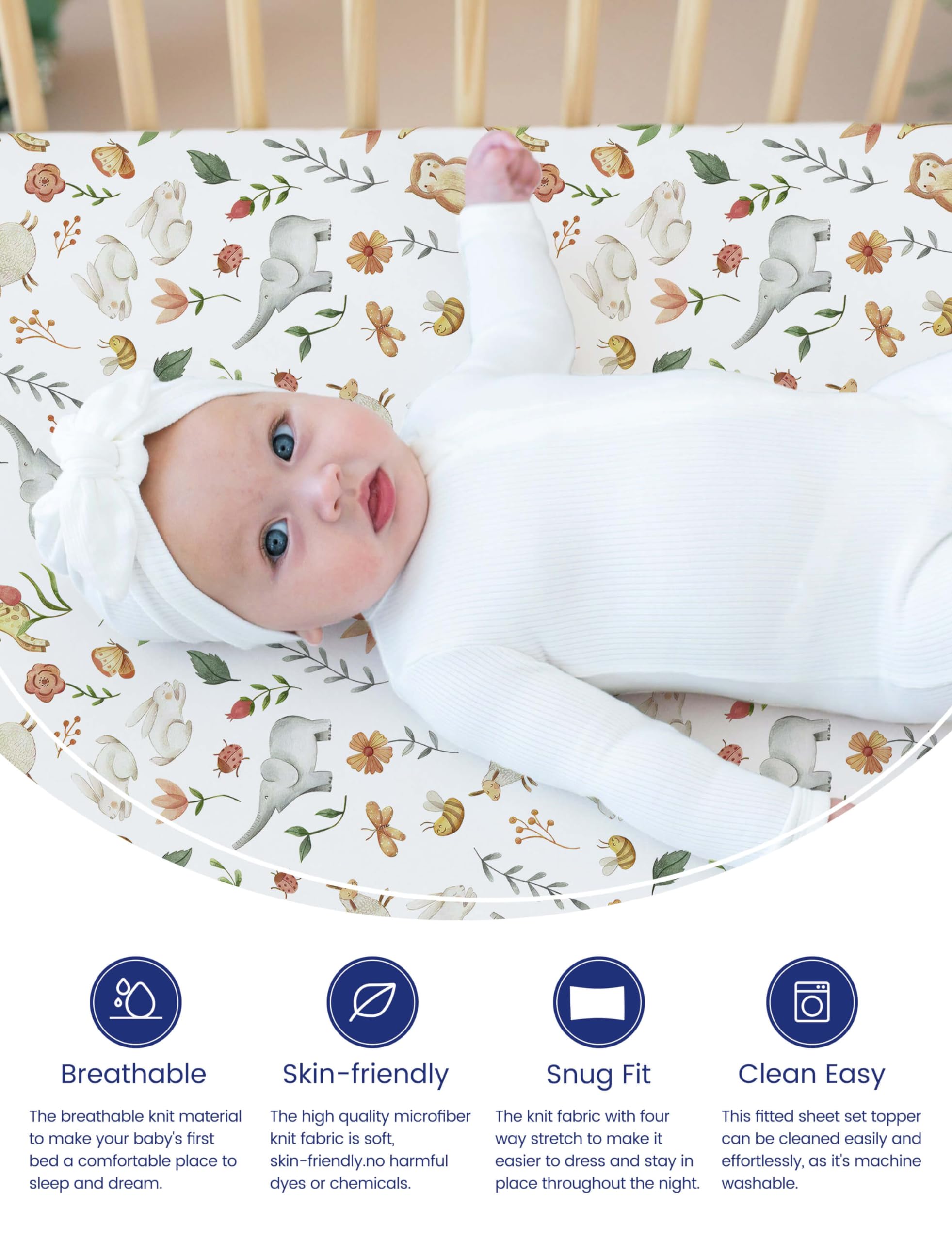 Nursery Baby Sheets Walmart Baby Crib Sheets Walmart 2-Pack Baby