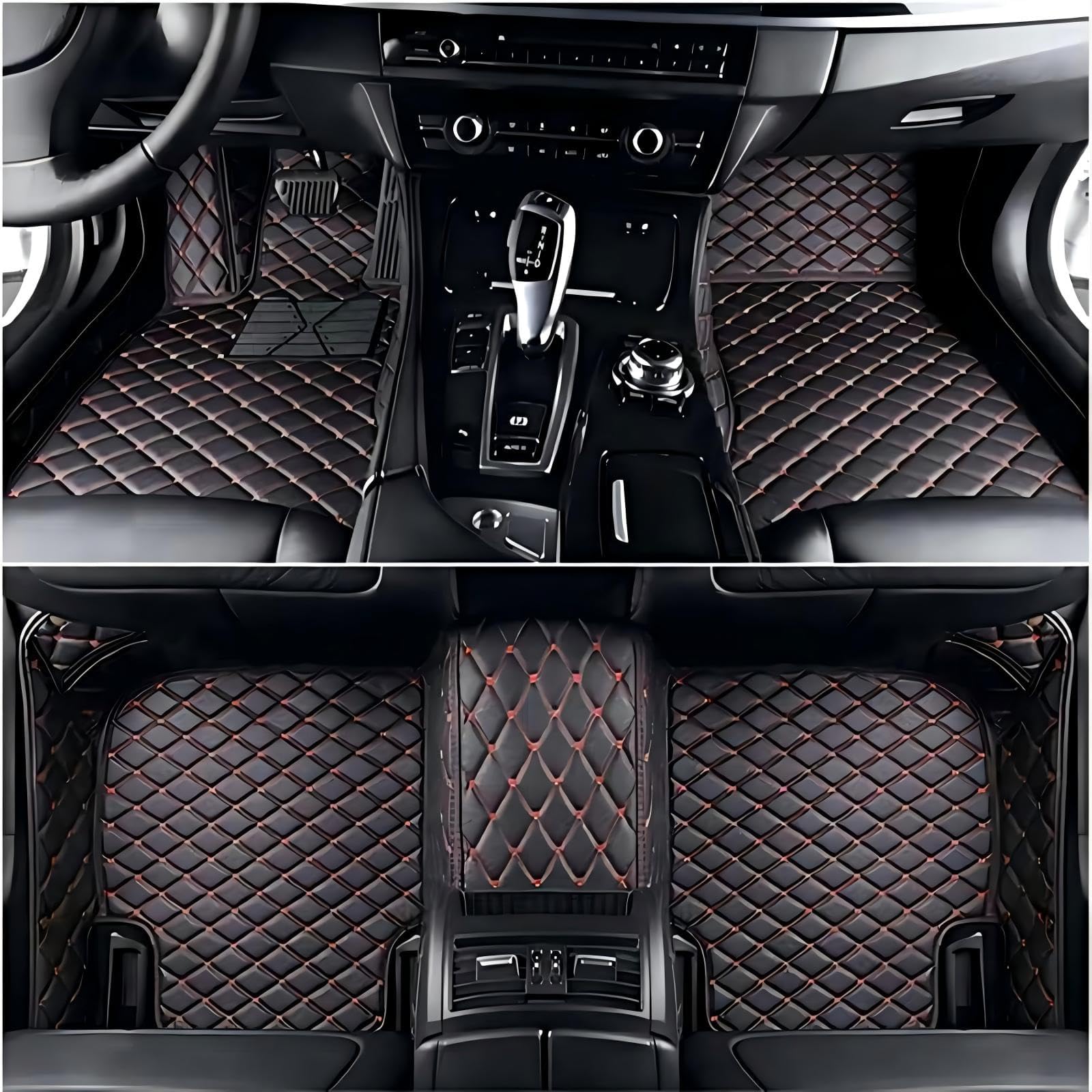 Car Mats for Hyundai Elantra 2017-2020, Full Coverage Car Floor Mats, Waterproof, Protect the Original Car Carpet, Right Hand Drive, Car Accessories,E