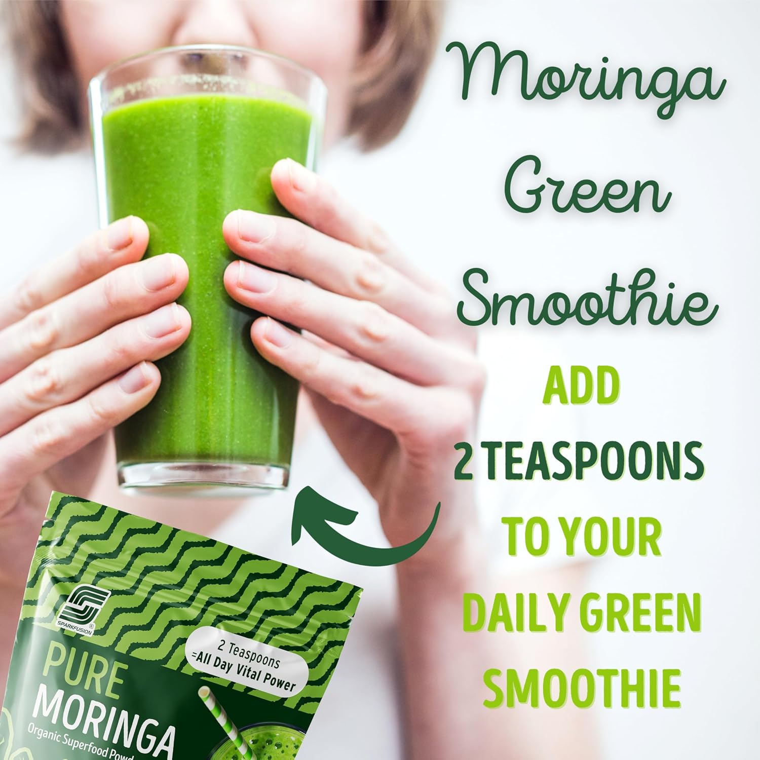 Buy Now Sparkfusion 100% Organic Moringa Powder | 200G | Ayurvedic S... 3 Buy Now Sparkfusion 100% Organic Moringa Powder | 200G | Ayurvedic S...