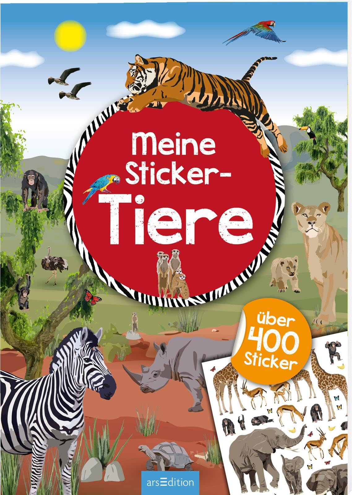 Meine Sticker-Tiere: Mit über 400 Stickern