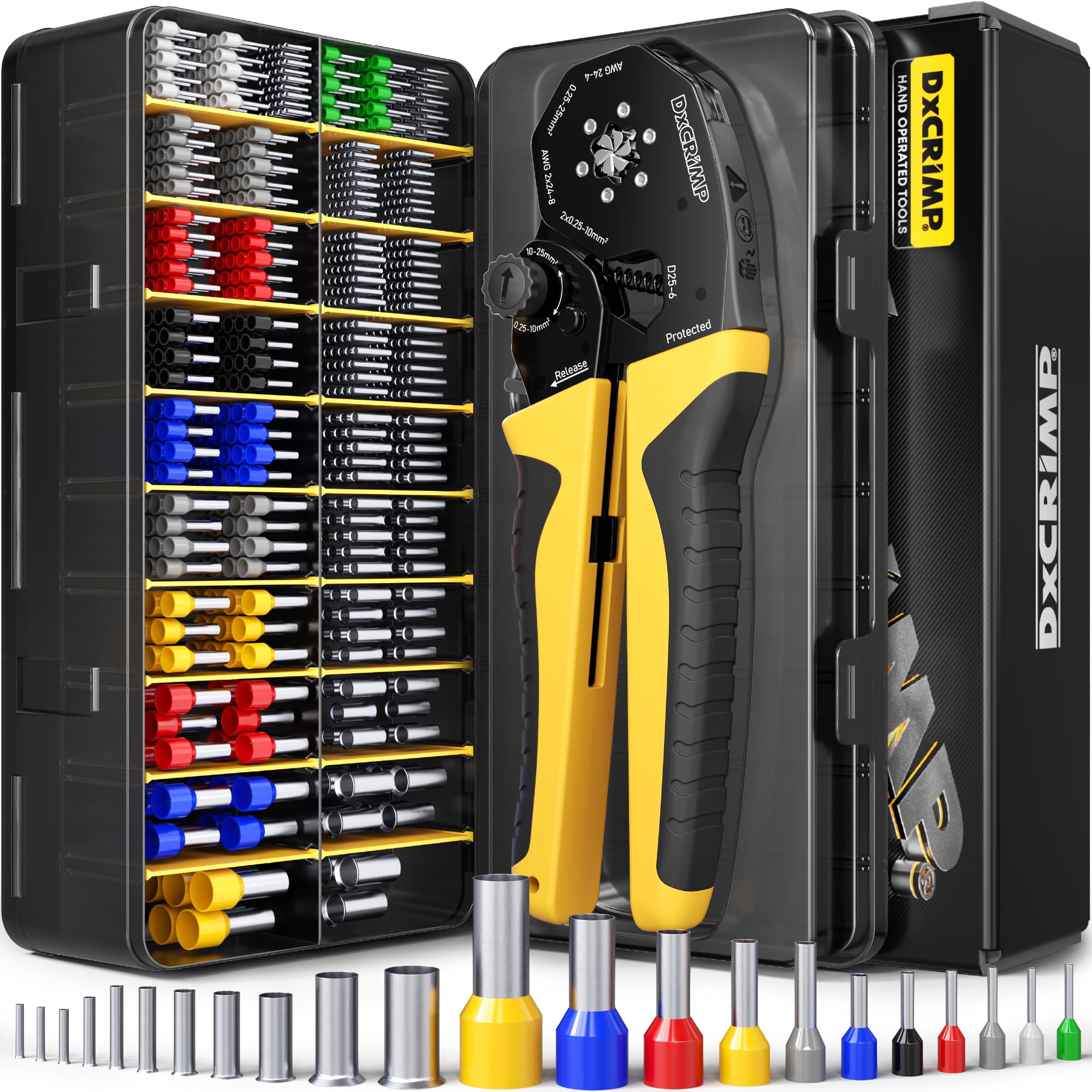 DXCRIMP Ferrule Crimping Tool Kit