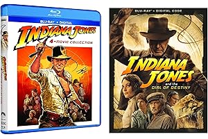 Indiana Jones: The Complete 5 Movie Adventure Collection [Blu-ray + Digital]