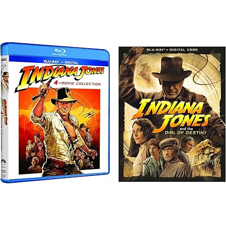 Indiana Jones: The Complete 5 Movie Adventure Collection [Blu-ray + Digital]