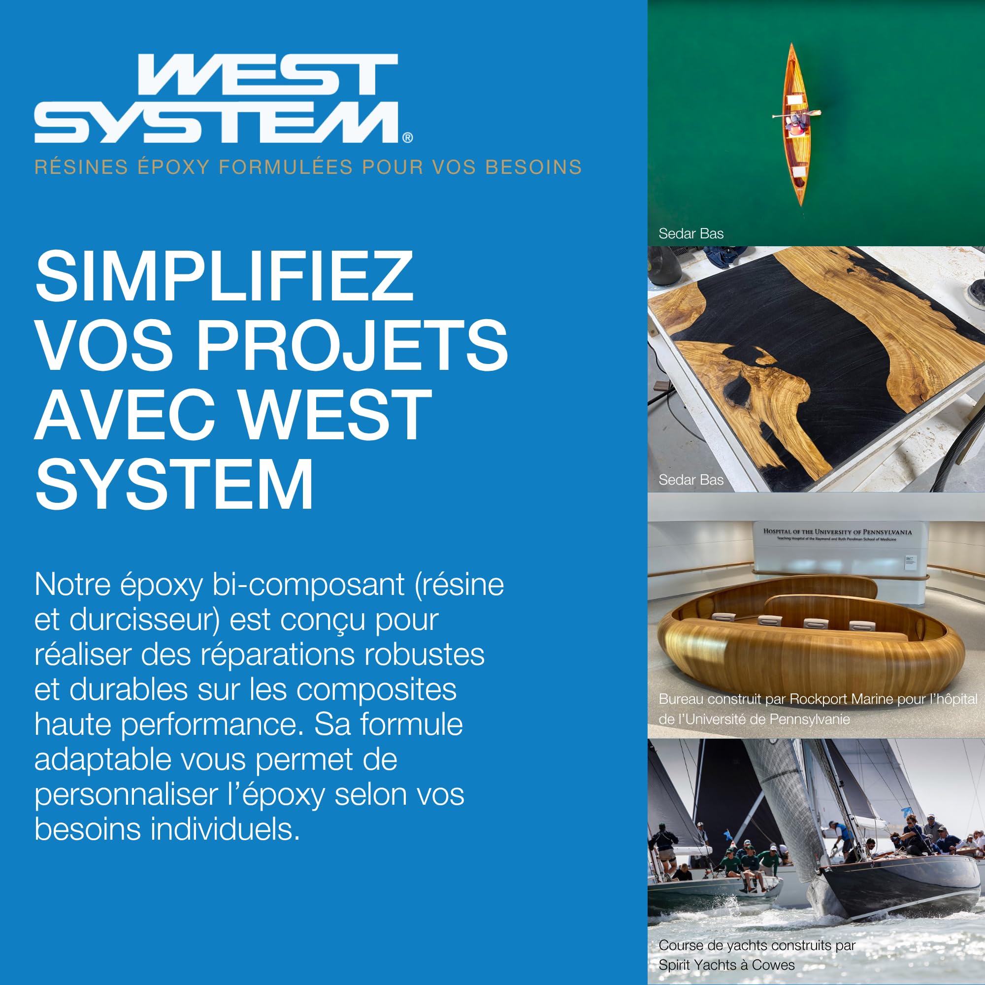 WEST SYSTEM G/flex 650-8 Colle Époxy Bi-composant pour Plastique, Métal, Bois - Résine Epoxy pour Plastique Ultra-résistante Adhésif similaire Marine DIY - Pack de Colle Époxy
