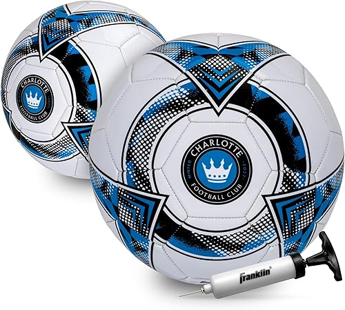 Miniatura 36 de Franklin Sports Pelotas de fútbol oficiales del equipo MLS - Balones de fútbol oficiales tamaño 5 - Balón de fútbol de tamaño y peso reglamentario