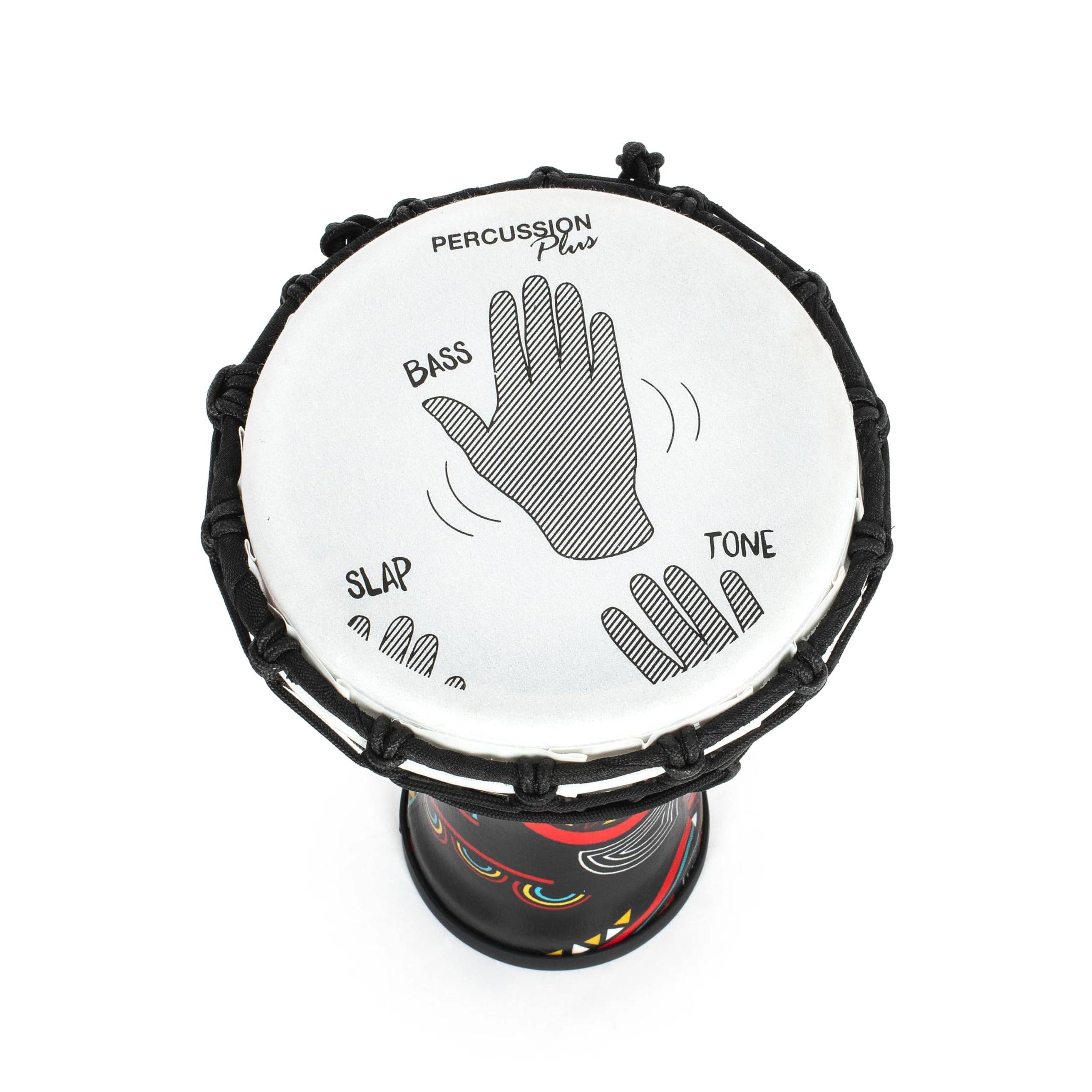 Percussion Plus Cuerda de carnaval Slap Djembe, afinada, 7 pulgadas