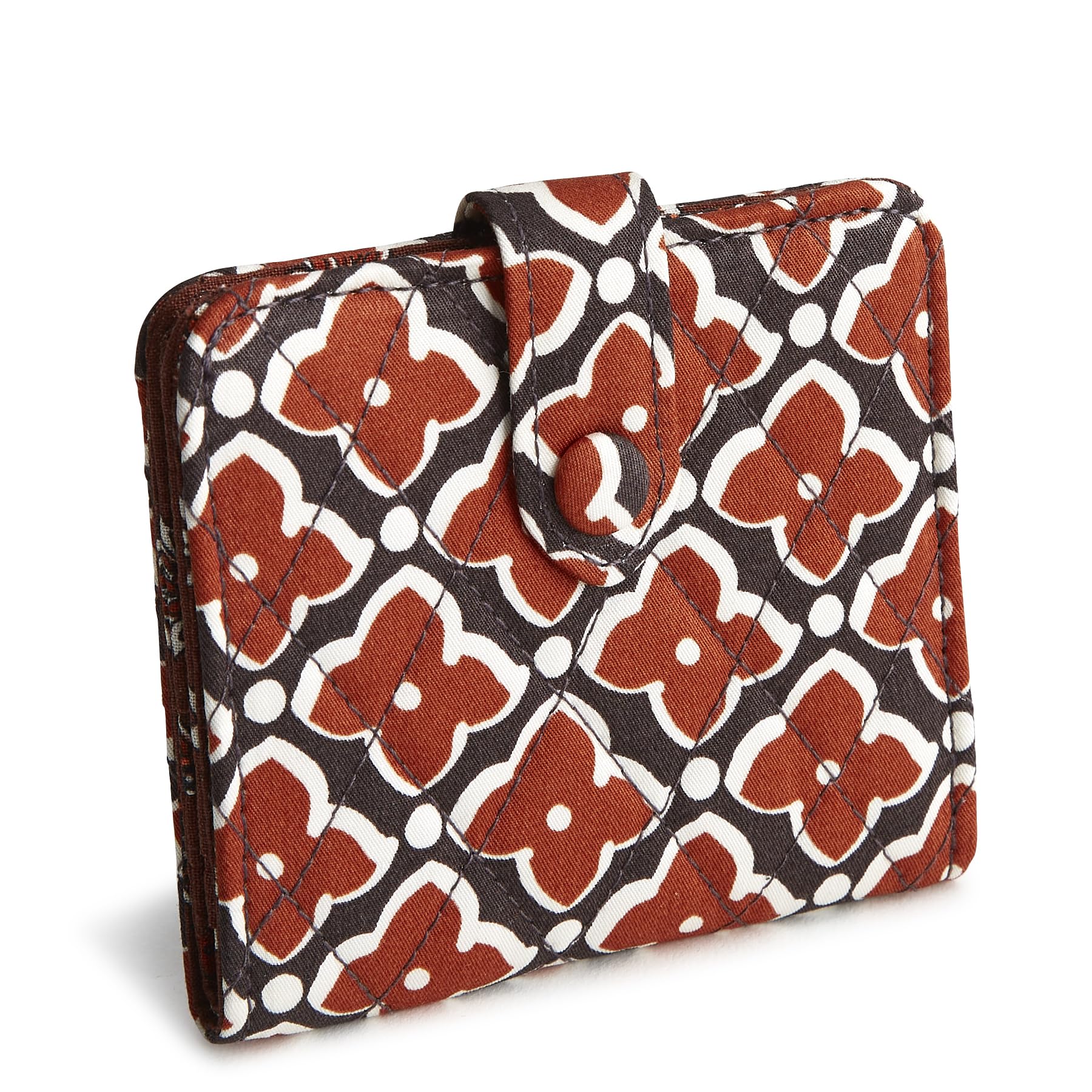 Vera Bradley Women's Premium Cotton Small Tab Wallet